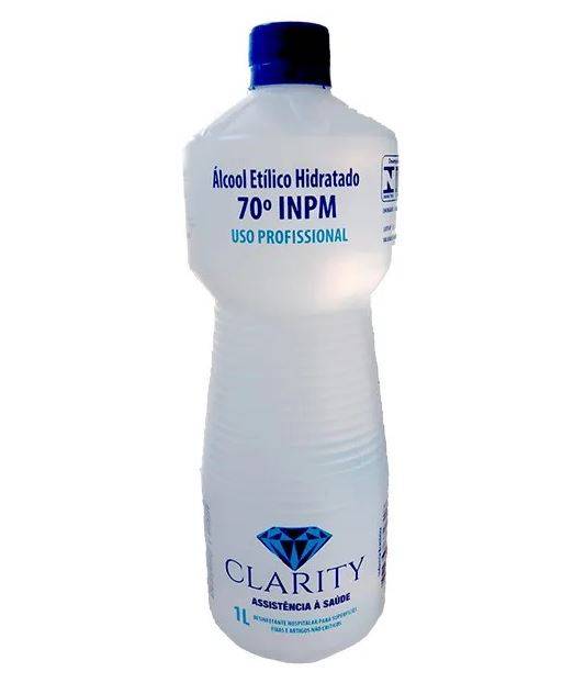 Álcool líquido Clarity 70 INPM Etílico